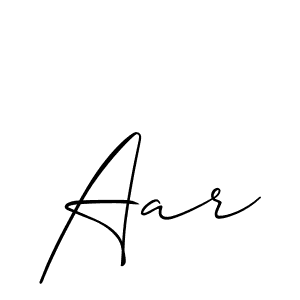 You should practise on your own different ways (Allison_Script) to write your name (Aar) in signature. don't let someone else do it for you. Aar signature style 2 images and pictures png