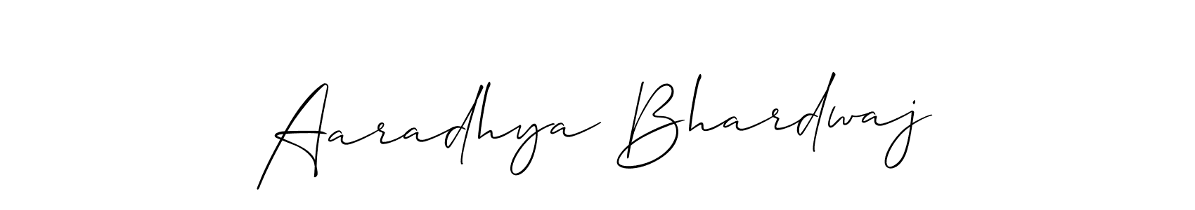 Best and Professional Signature Style for Aaradhya Bhardwaj. Allison_Script Best Signature Style Collection. Aaradhya Bhardwaj signature style 2 images and pictures png