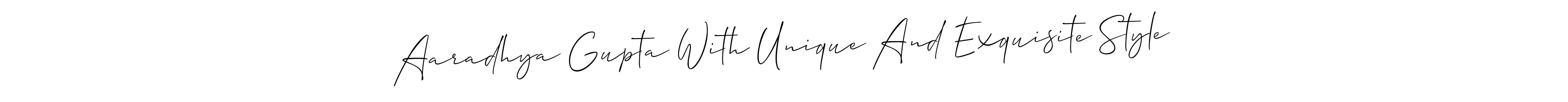 Here are the top 10 professional signature styles for the name Aaradhya Gupta With Unique And Exquisite Style. These are the best autograph styles you can use for your name. Aaradhya Gupta With Unique And Exquisite Style signature style 2 images and pictures png