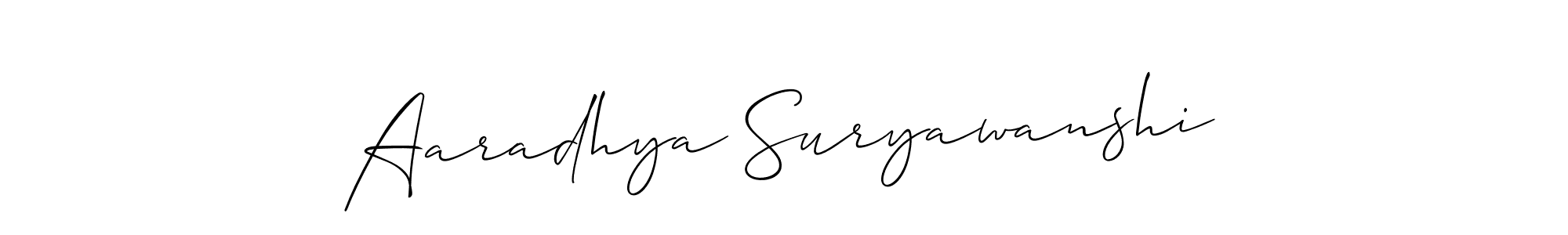 How to Draw Aaradhya Suryawanshi signature style? Allison_Script is a latest design signature styles for name Aaradhya Suryawanshi. Aaradhya Suryawanshi signature style 2 images and pictures png