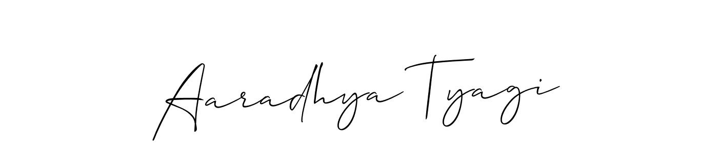 Check out images of Autograph of Aaradhya Tyagi name. Actor Aaradhya Tyagi Signature Style. Allison_Script is a professional sign style online. Aaradhya Tyagi signature style 2 images and pictures png