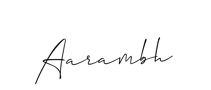 You can use this online signature creator to create a handwritten signature for the name Aarambh. This is the best online autograph maker. Aarambh signature style 2 images and pictures png