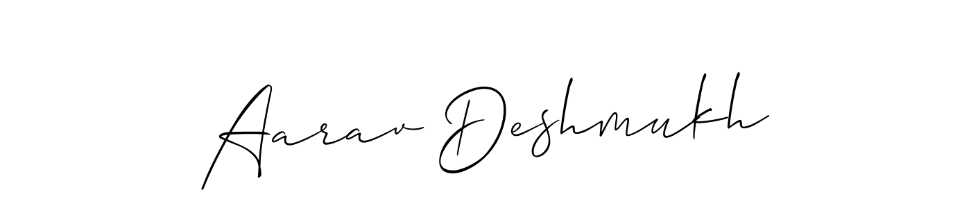 Make a beautiful signature design for name Aarav Deshmukh. Use this online signature maker to create a handwritten signature for free. Aarav Deshmukh signature style 2 images and pictures png