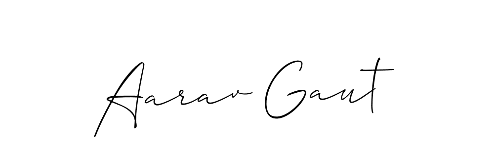 Once you've used our free online signature maker to create your best signature Allison_Script style, it's time to enjoy all of the benefits that Aarav Gaut name signing documents. Aarav Gaut signature style 2 images and pictures png