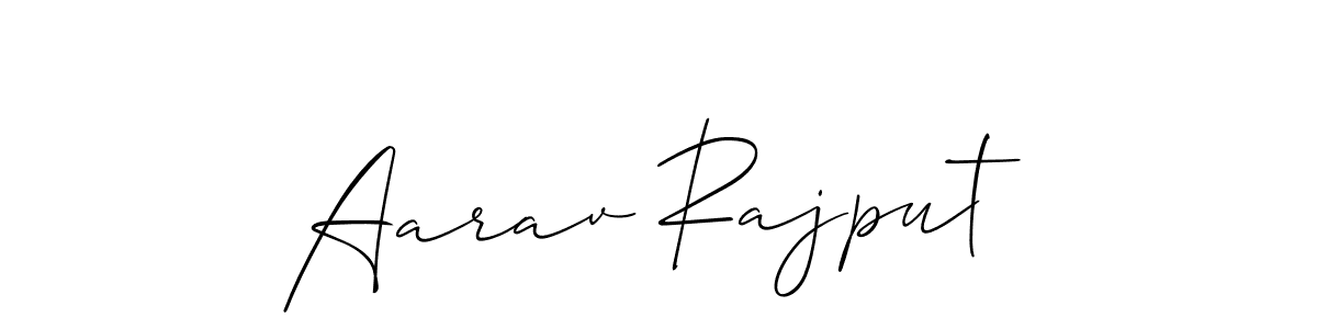 You can use this online signature creator to create a handwritten signature for the name Aarav Rajput. This is the best online autograph maker. Aarav Rajput signature style 2 images and pictures png