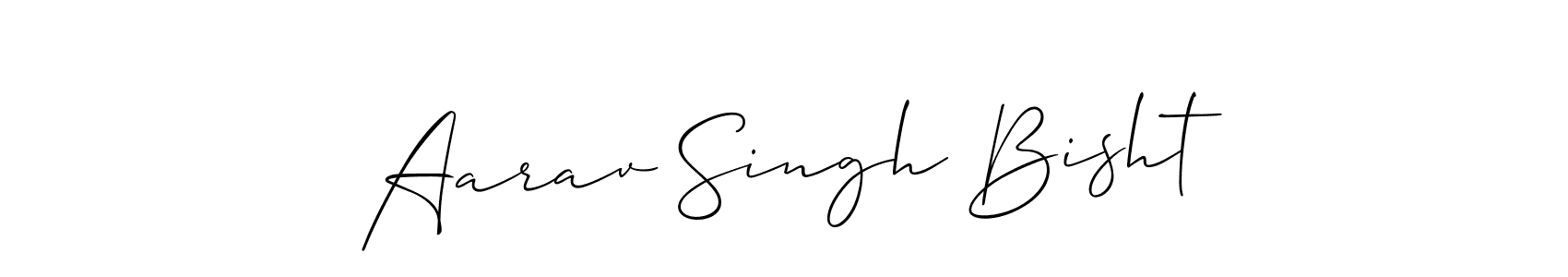 if you are searching for the best signature style for your name Aarav Singh Bisht. so please give up your signature search. here we have designed multiple signature styles  using Allison_Script. Aarav Singh Bisht signature style 2 images and pictures png