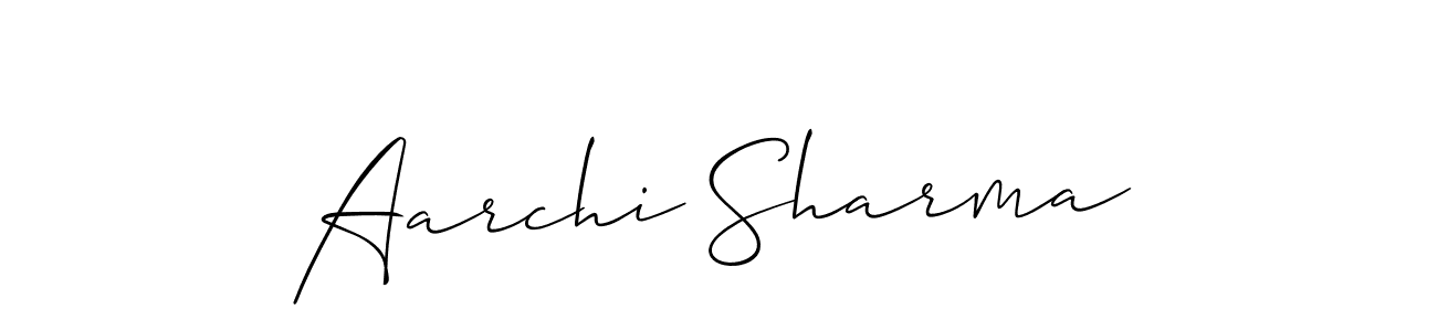 You can use this online signature creator to create a handwritten signature for the name Aarchi Sharma. This is the best online autograph maker. Aarchi Sharma signature style 2 images and pictures png