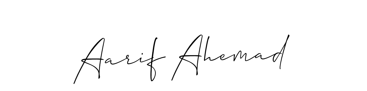 Check out images of Autograph of Aarif Ahemad name. Actor Aarif Ahemad Signature Style. Allison_Script is a professional sign style online. Aarif Ahemad signature style 2 images and pictures png