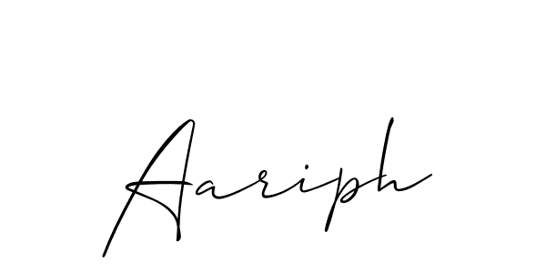 Here are the top 10 professional signature styles for the name Aariph. These are the best autograph styles you can use for your name. Aariph signature style 2 images and pictures png