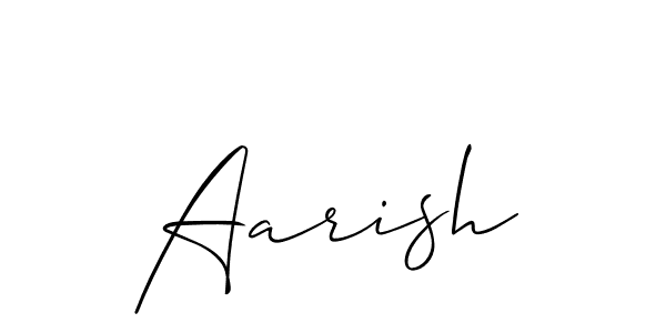 Once you've used our free online signature maker to create your best signature Allison_Script style, it's time to enjoy all of the benefits that Aarish name signing documents. Aarish signature style 2 images and pictures png