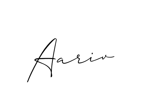 Here are the top 10 professional signature styles for the name Aariv. These are the best autograph styles you can use for your name. Aariv signature style 2 images and pictures png