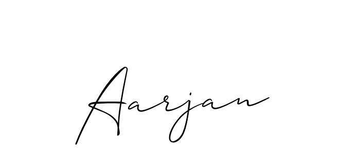 Similarly Allison_Script is the best handwritten signature design. Signature creator online .You can use it as an online autograph creator for name Aarjan . Aarjan  signature style 2 images and pictures png