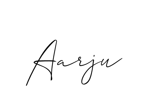 Once you've used our free online signature maker to create your best signature Allison_Script style, it's time to enjoy all of the benefits that Aarju name signing documents. Aarju signature style 2 images and pictures png