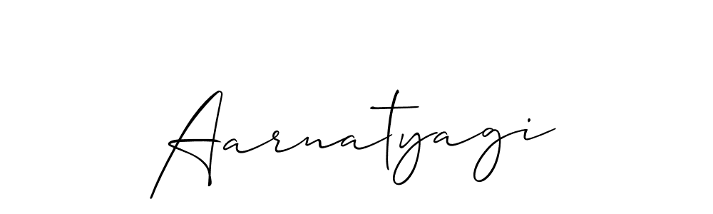 Best and Professional Signature Style for Aarnatyagi. Allison_Script Best Signature Style Collection. Aarnatyagi signature style 2 images and pictures png