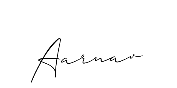 Make a short Aarnav signature style. Manage your documents anywhere anytime using Allison_Script. Create and add eSignatures, submit forms, share and send files easily. Aarnav signature style 2 images and pictures png