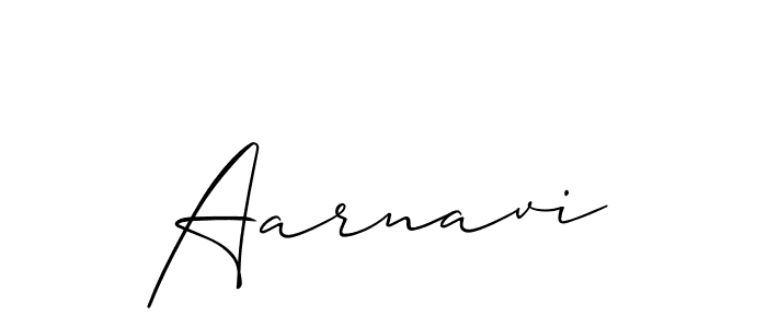 Aarnavi stylish signature style. Best Handwritten Sign (Allison_Script) for my name. Handwritten Signature Collection Ideas for my name Aarnavi. Aarnavi signature style 2 images and pictures png