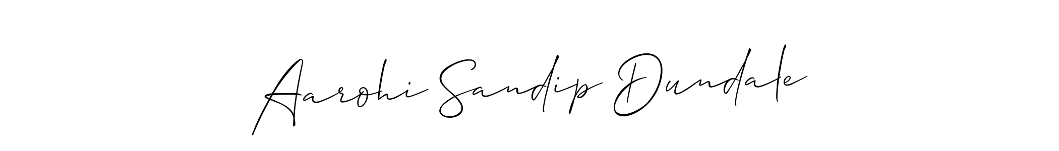 You can use this online signature creator to create a handwritten signature for the name Aarohi Sandip Dundale. This is the best online autograph maker. Aarohi Sandip Dundale signature style 2 images and pictures png