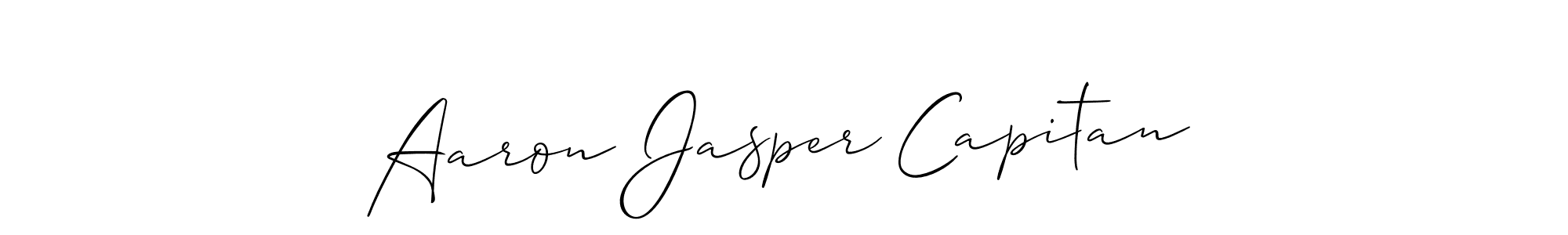 Best and Professional Signature Style for Aaron Jasper Capitan. Allison_Script Best Signature Style Collection. Aaron Jasper Capitan signature style 2 images and pictures png