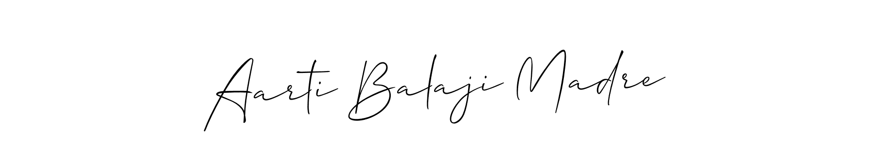 You can use this online signature creator to create a handwritten signature for the name Aarti Balaji Madre. This is the best online autograph maker. Aarti Balaji Madre signature style 2 images and pictures png