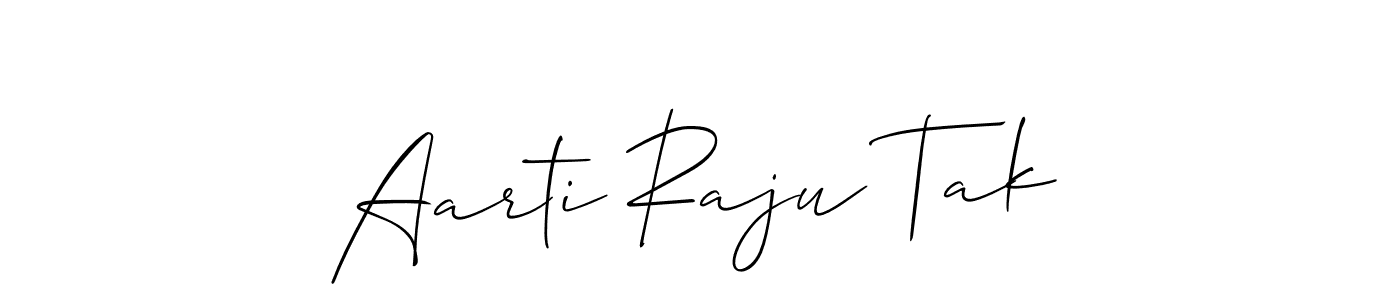 Make a beautiful signature design for name Aarti Raju Tak. Use this online signature maker to create a handwritten signature for free. Aarti Raju Tak signature style 2 images and pictures png