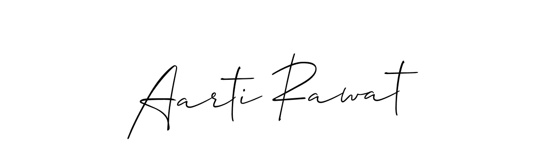 This is the best signature style for the Aarti Rawat name. Also you like these signature font (Allison_Script). Mix name signature. Aarti Rawat signature style 2 images and pictures png