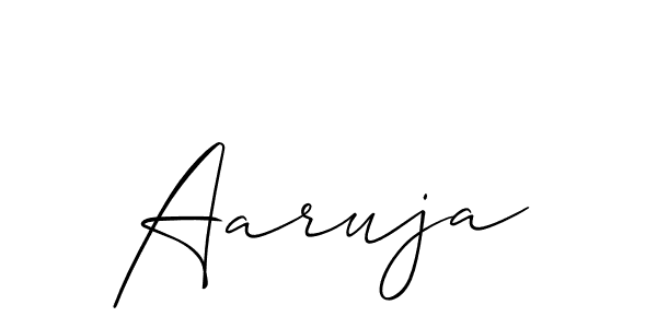 Once you've used our free online signature maker to create your best signature Allison_Script style, it's time to enjoy all of the benefits that Aaruja name signing documents. Aaruja signature style 2 images and pictures png