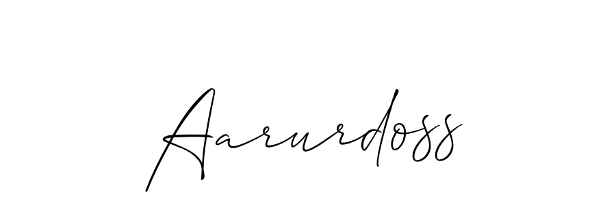 Make a short Aarurdoss signature style. Manage your documents anywhere anytime using Allison_Script. Create and add eSignatures, submit forms, share and send files easily. Aarurdoss signature style 2 images and pictures png