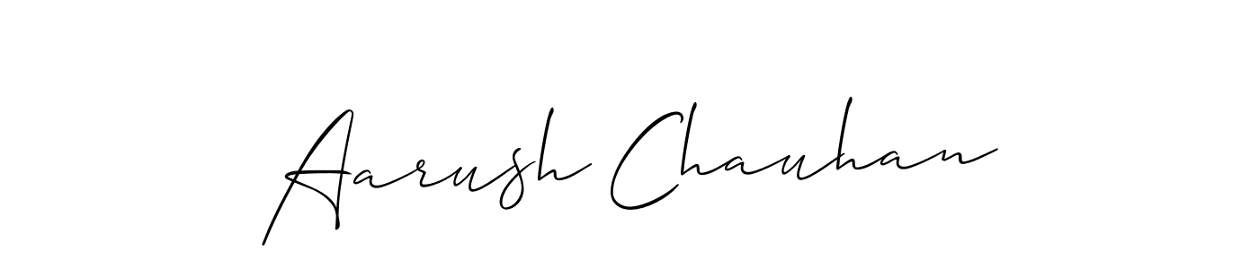 This is the best signature style for the Aarush Chauhan name. Also you like these signature font (Allison_Script). Mix name signature. Aarush Chauhan signature style 2 images and pictures png