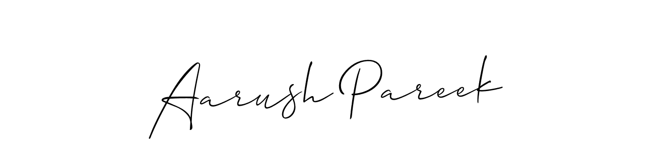 You can use this online signature creator to create a handwritten signature for the name Aarush Pareek. This is the best online autograph maker. Aarush Pareek signature style 2 images and pictures png