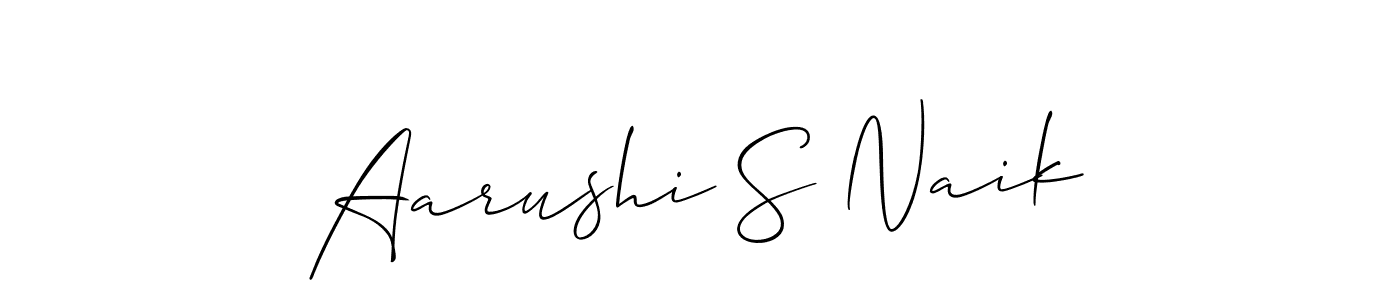 Check out images of Autograph of Aarushi S Naik name. Actor Aarushi S Naik Signature Style. Allison_Script is a professional sign style online. Aarushi S Naik signature style 2 images and pictures png