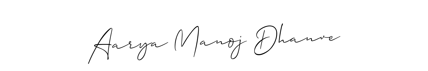 See photos of Aarya Manoj Dhanve official signature by Spectra . Check more albums & portfolios. Read reviews & check more about Allison_Script font. Aarya Manoj Dhanve signature style 2 images and pictures png
