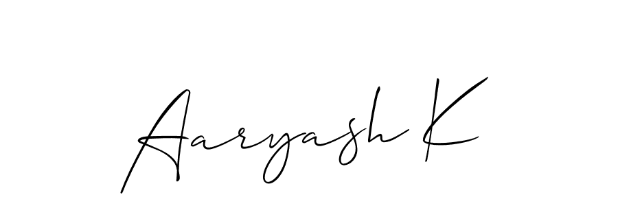 See photos of Aaryash K official signature by Spectra . Check more albums & portfolios. Read reviews & check more about Allison_Script font. Aaryash K signature style 2 images and pictures png