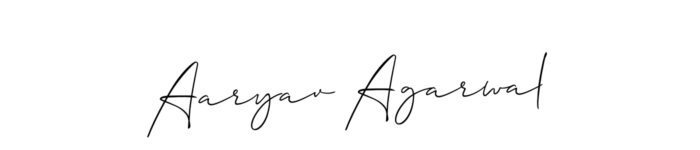 Make a beautiful signature design for name Aaryav Agarwal. Use this online signature maker to create a handwritten signature for free. Aaryav Agarwal signature style 2 images and pictures png