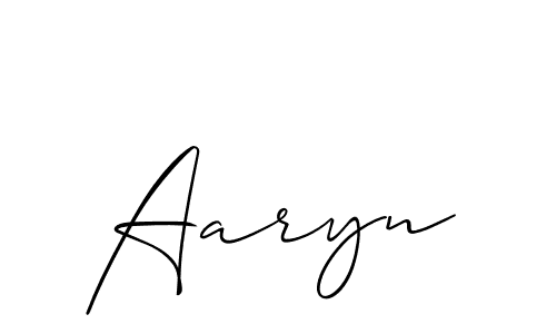 Here are the top 10 professional signature styles for the name Aaryn. These are the best autograph styles you can use for your name. Aaryn signature style 2 images and pictures png