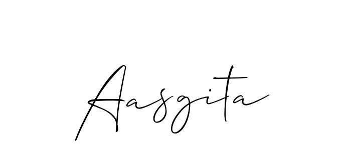 How to Draw Aasgita signature style? Allison_Script is a latest design signature styles for name Aasgita. Aasgita signature style 2 images and pictures png