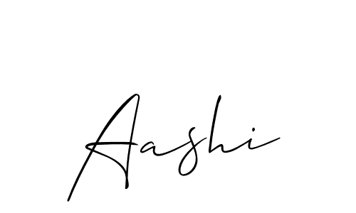 The best way (Allison_Script) to make a short signature is to pick only two or three words in your name. The name Aashi include a total of six letters. For converting this name. Aashi signature style 2 images and pictures png