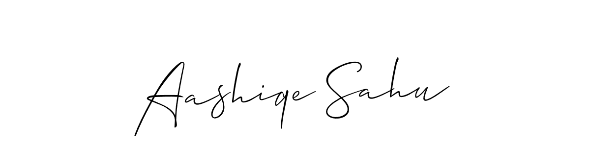 Make a beautiful signature design for name Aashiqe Sahu. Use this online signature maker to create a handwritten signature for free. Aashiqe Sahu signature style 2 images and pictures png