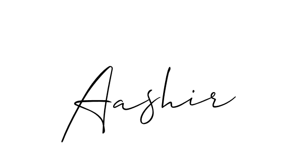 Also You can easily find your signature by using the search form. We will create Aashir name handwritten signature images for you free of cost using Allison_Script sign style. Aashir signature style 2 images and pictures png