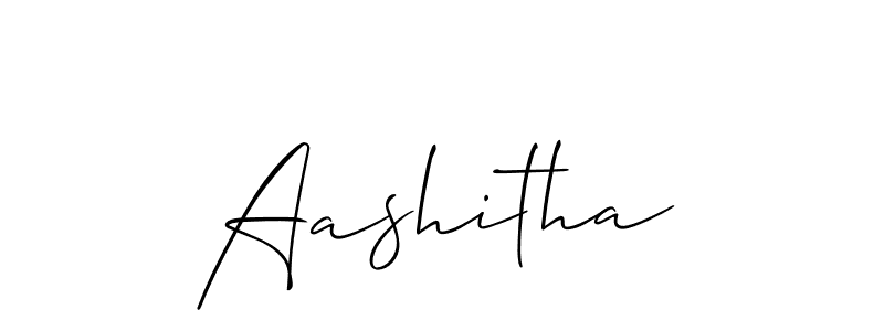 How to make Aashitha name signature. Use Allison_Script style for creating short signs online. This is the latest handwritten sign. Aashitha signature style 2 images and pictures png