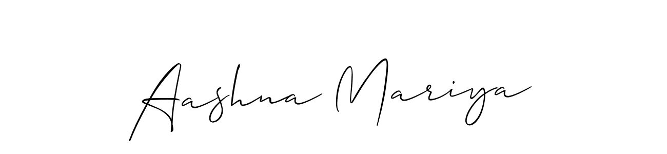 How to Draw Aashna Mariya signature style? Allison_Script is a latest design signature styles for name Aashna Mariya. Aashna Mariya signature style 2 images and pictures png