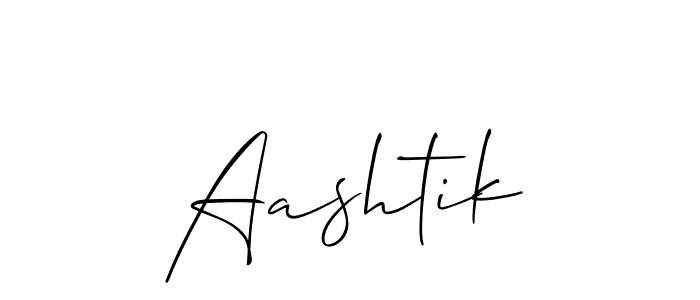 Make a beautiful signature design for name Aashtik. Use this online signature maker to create a handwritten signature for free. Aashtik signature style 2 images and pictures png