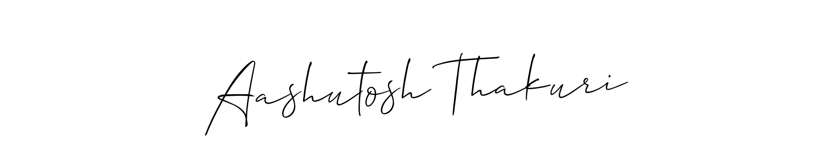 It looks lik you need a new signature style for name Aashutosh Thakuri. Design unique handwritten (Allison_Script) signature with our free signature maker in just a few clicks. Aashutosh Thakuri signature style 2 images and pictures png