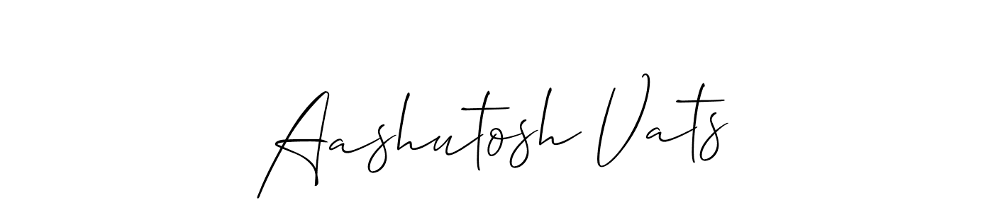 Make a beautiful signature design for name Aashutosh Vats. Use this online signature maker to create a handwritten signature for free. Aashutosh Vats signature style 2 images and pictures png