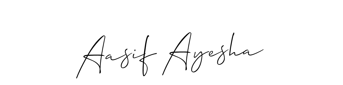 You can use this online signature creator to create a handwritten signature for the name Aasif Ayesha. This is the best online autograph maker. Aasif Ayesha signature style 2 images and pictures png