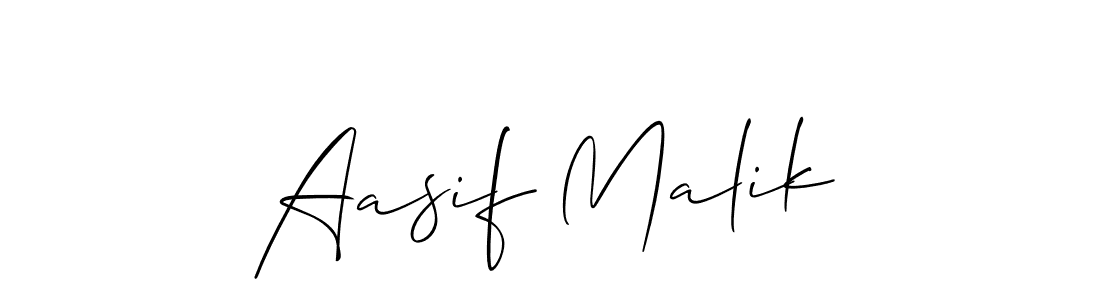 It looks lik you need a new signature style for name Aasif Malik. Design unique handwritten (Allison_Script) signature with our free signature maker in just a few clicks. Aasif Malik signature style 2 images and pictures png