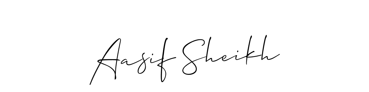 You can use this online signature creator to create a handwritten signature for the name Aasif Sheikh. This is the best online autograph maker. Aasif Sheikh signature style 2 images and pictures png