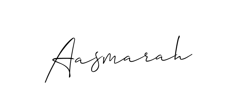 Once you've used our free online signature maker to create your best signature Allison_Script style, it's time to enjoy all of the benefits that Aasmarah name signing documents. Aasmarah signature style 2 images and pictures png