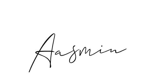 Best and Professional Signature Style for Aasmin. Allison_Script Best Signature Style Collection. Aasmin signature style 2 images and pictures png