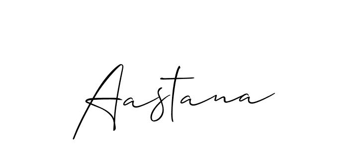 Make a beautiful signature design for name Aastana. Use this online signature maker to create a handwritten signature for free. Aastana signature style 2 images and pictures png