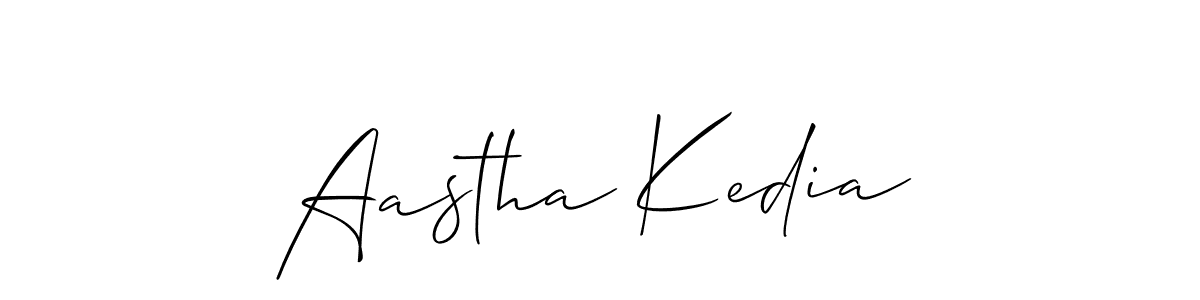 Best and Professional Signature Style for Aastha Kedia. Allison_Script Best Signature Style Collection. Aastha Kedia signature style 2 images and pictures png